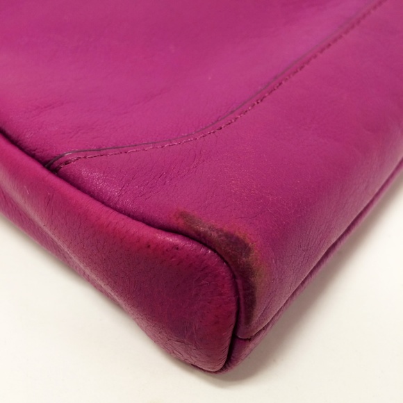 DVF Mimosa Snake Embossed Clutch - Picture 7 of 7
